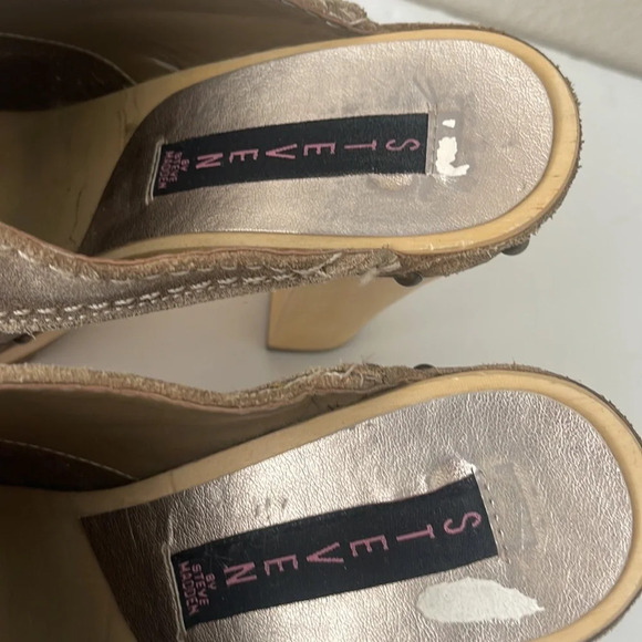 Vintage Steven by Steven Madden sz 7B Mules - Picture 6 of 17